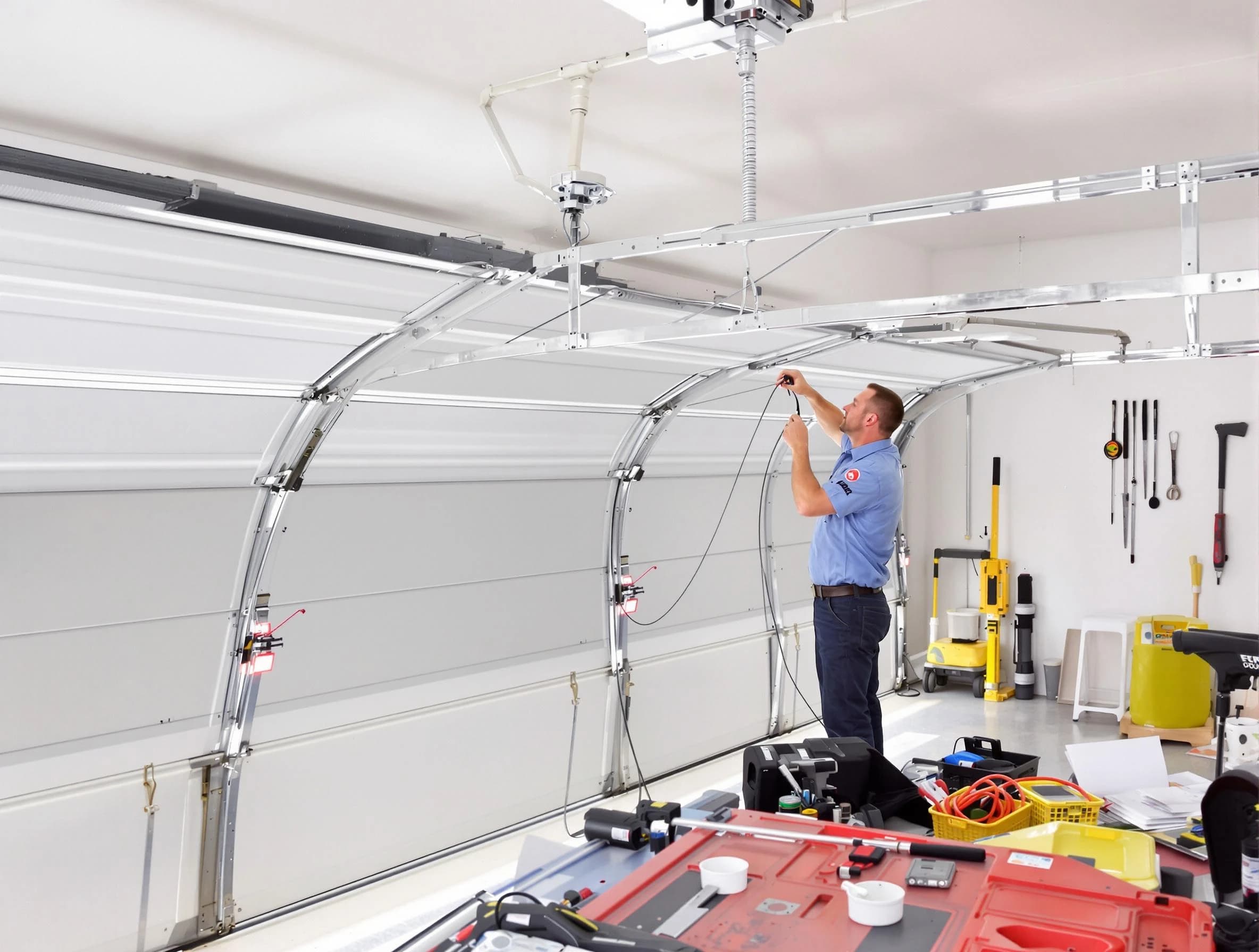 Garage door cable repair service by Ridgewood Garage Door Repair in Ridgewood