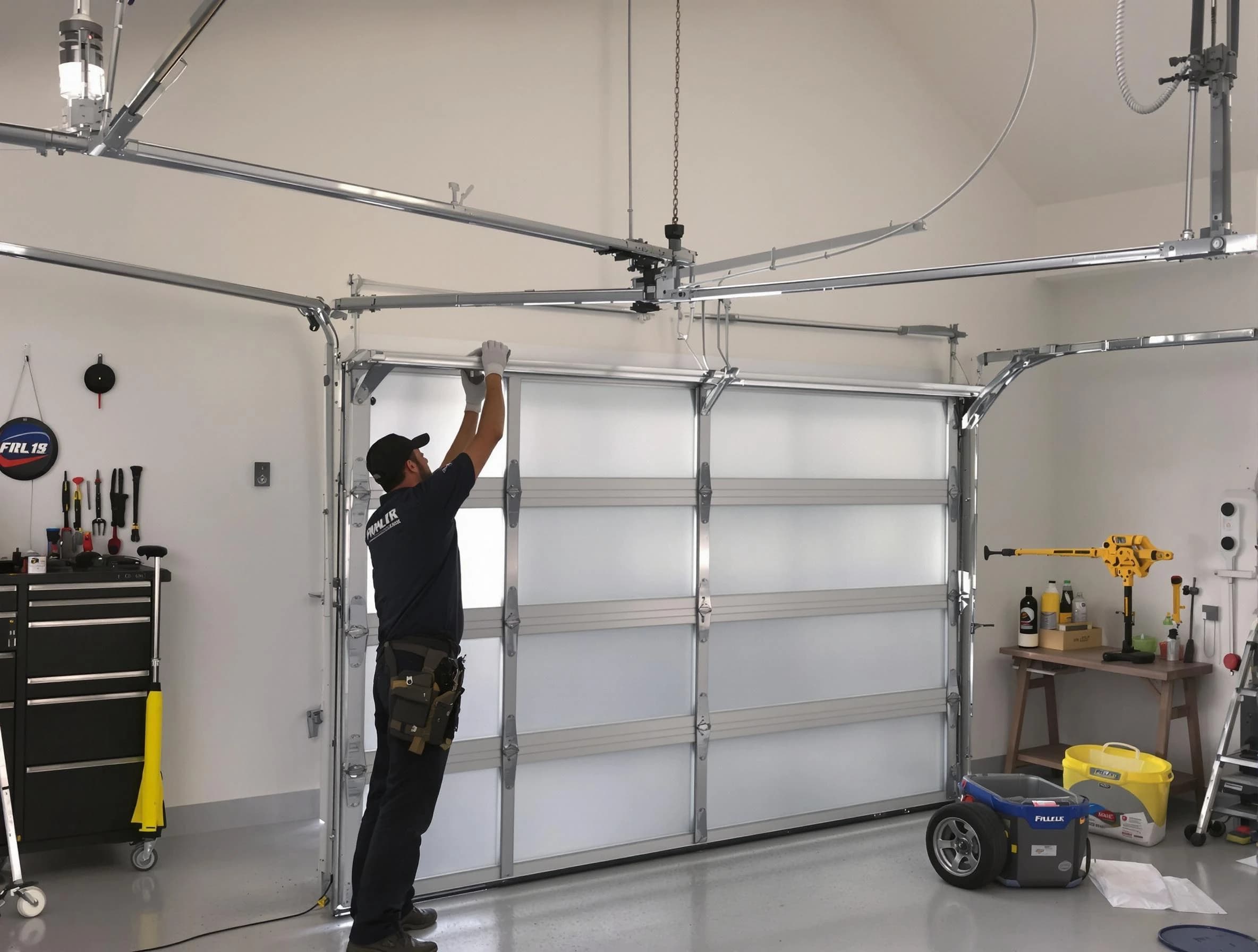 Ridgewood Garage Door Repair certified team performing precision garage door installation in Ridgewood