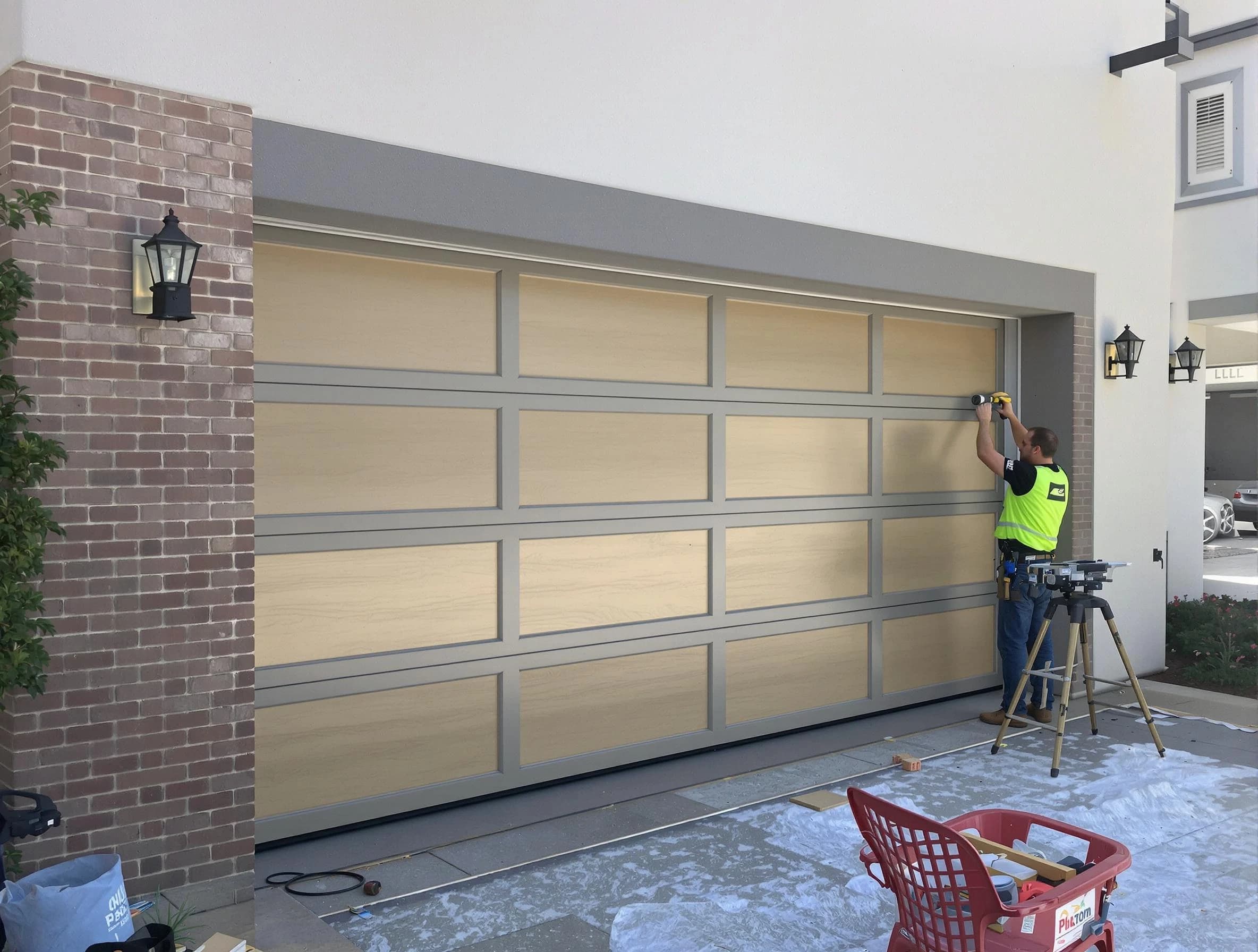 Garage door replacement service by Ridgewood Garage Door Repair in Ridgewood