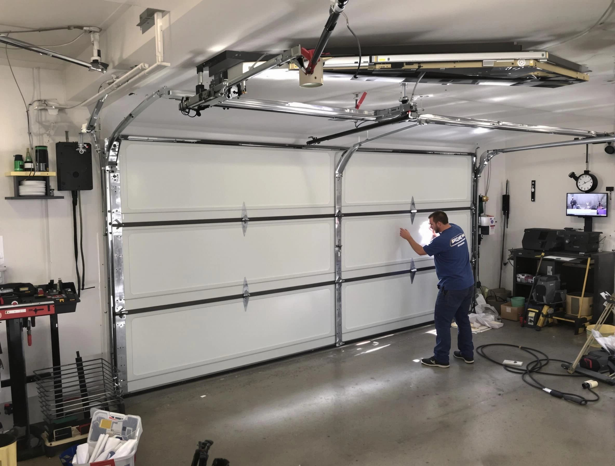 Professional garage door repair service by Ridgewood Garage Door Repair in Ridgewood